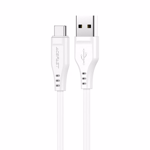 Acefast USB kaapeli - USB Type C 1.2m, 3A valkoinen (C3-04 white)