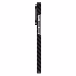 Benks Magnetic Armor Air Kevlar Suojakuori Metal Frame 600D iPhone 15 Plus:lle musta