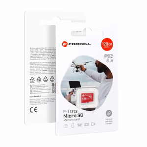 FORCELL F-DATA muistikortti 128GB UHS-I U3 luokka 10