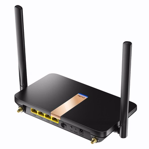 Cudy LT500D langaton reititin Fast Ethernet kaksikaistainen (2,4 GHz / 5 GHz) 4G musta