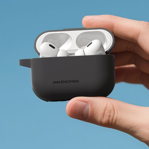 AmazingThing Omni Case Titan Suojakuori AirPods Pro 3 -kuulokkeille - musta