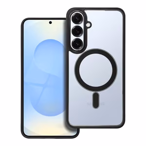 Case for Samsung S25 Plus Color Edge Mag Cover compatible with MagSafe black