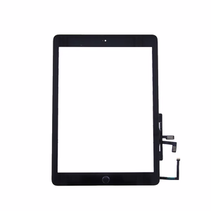 Kosketusnäyttö iPad 5 9.7'' 2017 täysi etusarja musta