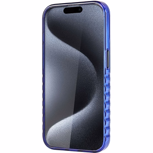 Audi IML Big Logo MagSafe Suojakuori iPhone 15 Pro Max:lle - sininen