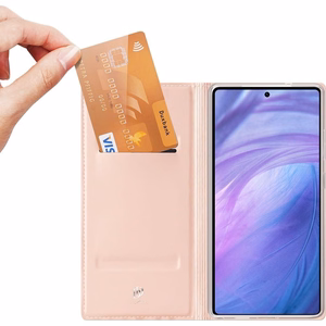 Dux Ducis SKIN PRO lompakkosuojakuori Samsung S25 Ultra ruusukulta