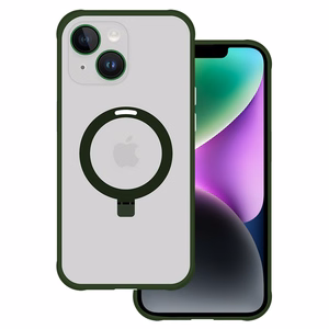 Tel Protect Magical Magsafe Stand Suojakuori iPhone 13:lle vihreä