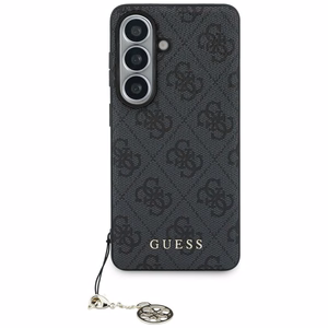 Guess 4G Classic Logo Charm MagSafe Suojakuori Samsung Galaxy S26 musta