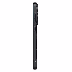 Spigen Ultra Hybrid Mag Suojakuori MagSafella Samsung Galaxy S25 Edge:lle painatuksella - musta