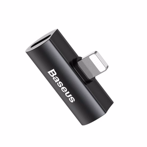 Adapter Baseus L46 Black ( Input "Lightning" / Output 2x "Lightning" )