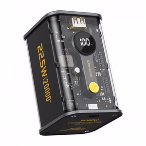Varavirtalähde WK Design WP-337 musta 20000mAh (PD 20W / QC3.0 22.5W)