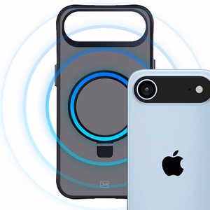 3mk Smoke Case Mag&Stand iPhone Air:lle - Musta