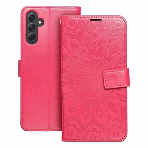 MEZZO lompakkokotelo SAMSUNG A34 5G mandala magenta
