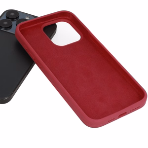 Silicone Lite Case for Oppo A38 4G burgundy