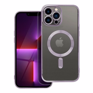 Suojakuori iPhone 13 PRO MAX:lle Electro Mag Cover yhteensopiva MagSafe-version kanssa violetti