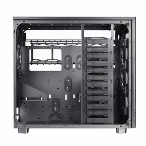 Thermaltake View 91 TG RGB -tietokonekotelo, Ultra Tower, musta