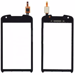 Kosketusnäyttö yhteensopiva Samsung S7710 Xcover 2 musta alkuperäinen