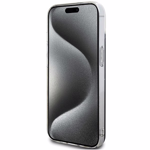 Hello Kitty IML Kitty Face Suojakuori iPhone 15:lle - musta