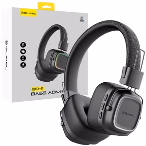 Blavec BO-11 Bass Admiral (BO11-B) over-ear Bluetooth-kuulokkeet, mustat