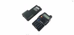 Baofeng UV-5R HTQ – käsiradiopuhelin, 3800 mAh akku, USB-C