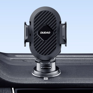 Dudao Telescopic Gravity auton tuulilasin kiinnitysteline musta (new F2S black)
