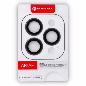Kameralasi iPhone 13 Pro / 13 Pro Max:lle Forcell Premium grafiitti