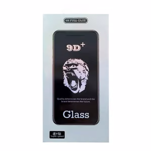 Karkaistu lasi 9D Gorilla Apple iPhone Air musta