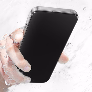 Benks Karkaistu lasi Glass Warrior HD iPhone 14 Pro:lle/15:lle/16:lle musta