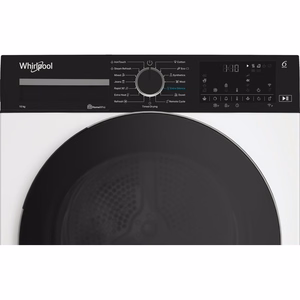 Whirlpool WP C10X WBS EE -vapaasti seisova edestä täytettävä kuivausrumpu, 10 kg, valkoinen
