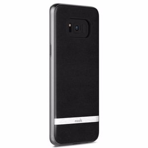 Moshi Napa suojakuori Samsung Galaxy S8+ -laitteelle, onyksinmusta