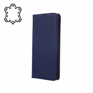 Genuine Leather Smart Pro iPhone 17 Pro 6,3:lle laivastonsininen