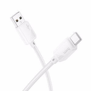 Hoco USB-A - USB-C -kaapeli 3A 1 m X113 - valkoinen