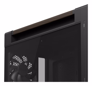 ASUS ProArt PA602 -keskikokoinen tornikotelo puuviimeistelyllä ja karkaistulla lasipaneelilla, musta