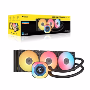 CORSAIR iCUE LINK TITAN 360 RX LCD