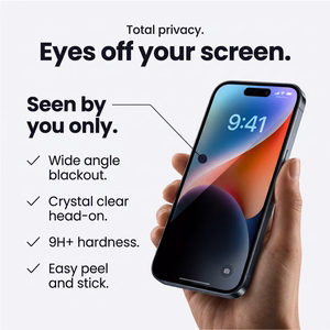 Tech-Protect Quick Set Spy+ 2 kpl yksityisyyttä suojaavia suojalaseja mallille iPhone 18 Pro