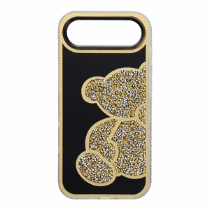 Suojakuori iPhone 17 AIR:lle Teddy Bear kultainen