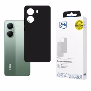 3mk Matt Suojakuori Xiaomi Poco X7 Pro:lle - musta