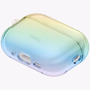 Uniq Iridescia Hang Case for AirPods Pro 3 - Transparent Multicolor