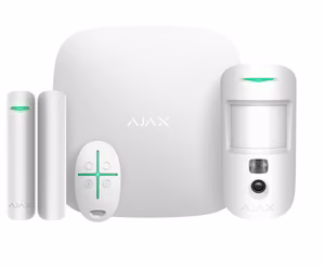 Ajax StarterKit Cam HDR turvahälytysjärjestelmä, valkoinen 156253