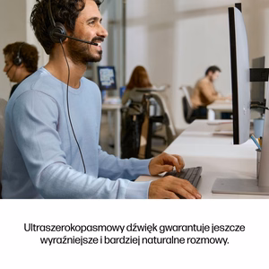 HP Poly Mission 425 USB langallinen kuulokemikrofoni