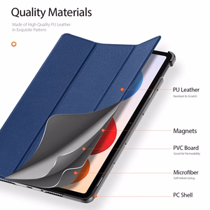 Dux Ducis Domo Suojakuori Xiaomi Redmi Pad Pro 12.1 / Redmi Pad 2 Pro 12.1 tummansininen