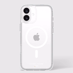 Case-Mate Tough D3O läpinäkyvä suojakuori MagSafe-tuella iPhone 16 Plus -puhelimelle