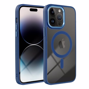 Suojakuori iPhone 13 PRO MAX:lle Color Edge Mag Cover yhteensopiva MagSafe sininen