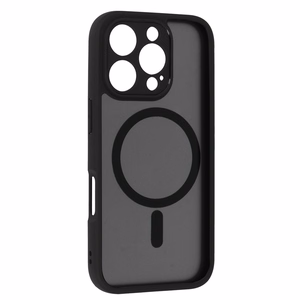 Full Matte Mag Cover iPhone 16 Pro Max:lle musta