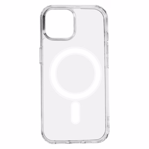 Anti Shock 1,5 mm magneettinen suojakuori iPhone 15 6,1" läpinäkyvä iso aukko