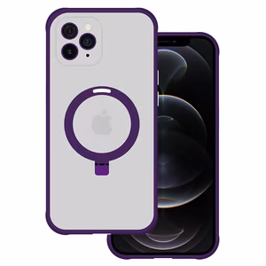 Tel Protect Magical Magsafe Stand Suojakuori iPhone 11 Pro Max:lle violetti
