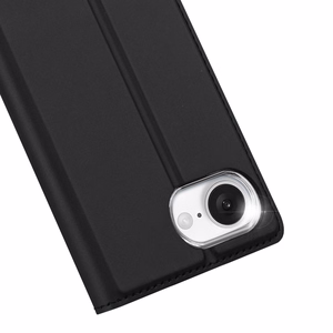 DUX DUCIS SKIN PRO lompakkosuojakuori iPhone 16e:lle - musta