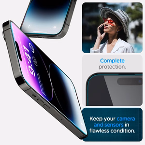 Spigen tempered glass Glas.TR 2-Pack for iPhone 14 Pro Max 6,7" clear