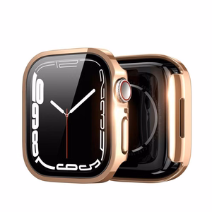 Dux Ducis Hamo karkaistu lasisuojakuori Apple Watch 45mm vaaleanpunainen