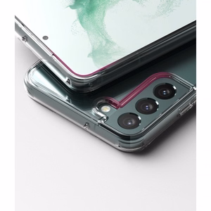 RINGKE Fusion Suojakuori Samsung Galaxy S22 Plus:lle - läpinäkyvä