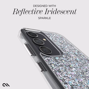 Case-Mate Twinkle suojakuori Samsung Galaxy S24 -laitteelle, Disco -kuvioinen
